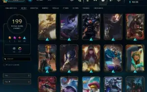 Conta Lol Full Acesso Todos Os Campeões E 200+ Skins