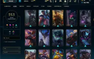 Esmeralda 2 com TODOS os champs e 253 Skins  + 6 Vitoriosas
