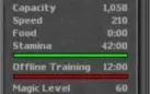 Elite Knight em FEROBRA lvl 128 - pronto para jogar