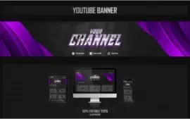 Banner e arte Youtube