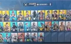 Conta R6 20+ elites, 7 platinas e 8 pro league nível278