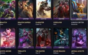 Conta smite 3 tier 5 e quase todas as skins Exclusivas