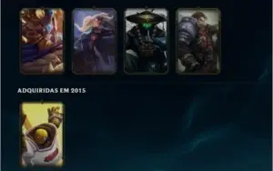 Conta LoL Platinum server BR
