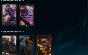 Conta LoL Platinum server BR