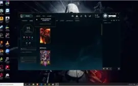 CONTA LEAGUE OF LEGEND LV 78 PLATINA TFT OURO SOLO