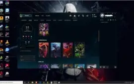 CONTA LEAGUE OF LEGEND LV 78 PLATINA TFT OURO SOLO