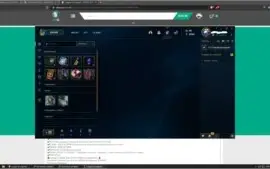 CONTA LEAGUE OF LEGEND LV 78 PLATINA TFT OURO SOLO