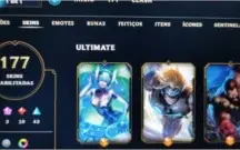 Conta LOL desde 2013 com 177 skins (Barato)