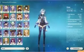 GENSHIN IMPACT AR 54 EULA,ZHONGLI,XIAO,KLEE,QIQI,DILUC,JEAN