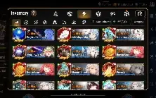Conta de epic seven com todos os herois