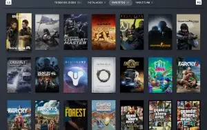 Conta Steam 180 jogos RDR2, GTA, Far Cry, BF