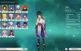 Genshin Impact AR42 Xiao+Diluc+Keqing