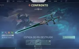 Conta valorant Ouro 1 com 2 coleções e skins de passe