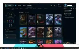 Conta league of legends low elo / skins / 80 campeões