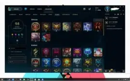 Conta league of legends low elo / skins / 80 campeões