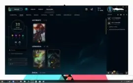 Conta league of legends low elo / skins / 80 campeões