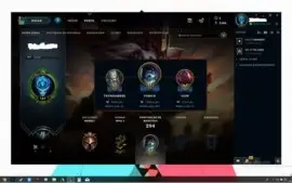 Conta league of legends low elo / skins / 80 campeões