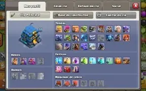 Clash of clans cv 11 avançado