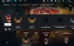 Conta ouro 2 com 105 Champs e 67 Skins