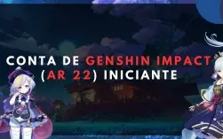 Conta de Genshin Impact Iniciante (AR 22)