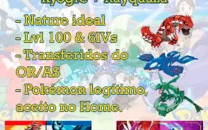 Kit Pokémon Scarlet/Violet: Groudon, Kyogre e Rayquaza