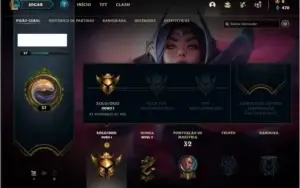 Conta ouro 1 com 1 skin e 23 champs ( MAIN ADC )