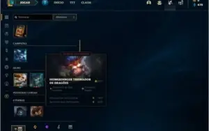 Conta ouro 1 com 1 skin e 23 champs ( MAIN ADC )
