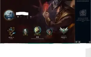 Conta League of Legends  smurf