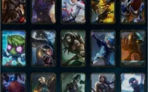 CONTA DE LOL LVL 332 PLAT IV *MUITA SKIN RARA*