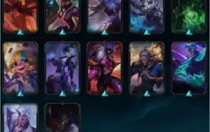 CONTA DE LOL LVL 332 PLAT IV *MUITA SKIN RARA*