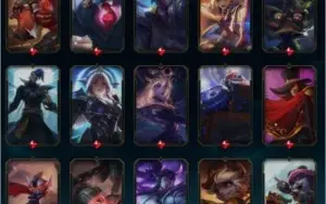 CONTA DE LOL LVL 332 PLAT IV *MUITA SKIN RARA*