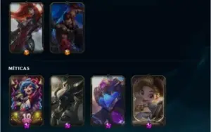 CONTA DE LOL LVL 332 PLAT IV *MUITA SKIN RARA*