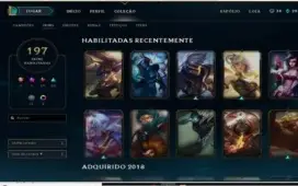 Conta lol Platina 4