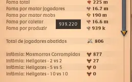 Conta Albion coleta full t8