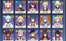 EULA/ VENTI/ KLEE/ AYAKA/ DILUC C1/ KEQING/ ARMA 5* GENSHIN