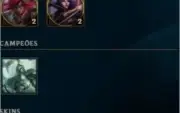 Conta lol Platina 4 - 56 Campeões + 13 Skins com e-mail