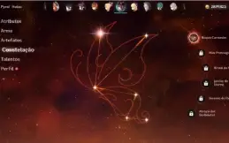 Conta Genshin Impact AR60 26 personagens 5* 11 armas 5*