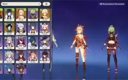 Genshin Impact Yelan C1 + Venti + Yoimiya + Diluc C1 + armas