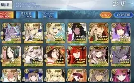 Fate Grand Order [jp] 12 SSR/NP3+