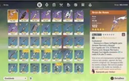 Conta genshim impact Ar 25, Diluc, Arco de Amos e Qiqi