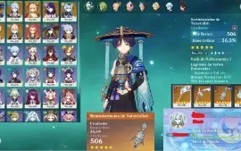 AR50 - C/ 7 Chars - 5⭐/ 4 Armas - 5⭐/ WANDERER+SINO/