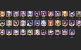 AR50 - C/ 7 Chars - 5⭐/ 4 Armas - 5⭐/ WANDERER+SINO/
