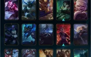 CONTA LOL 88 SKINS