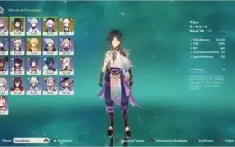 Conta Genshin (Xiao, Keking c1, Quiqi  ar52)