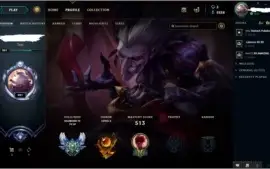 Conta League of legends D4