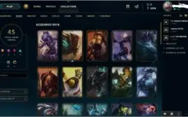 Conta League of legends D4