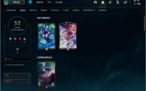 Conta league of legends