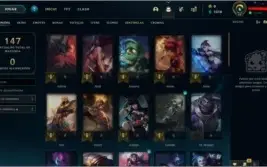 Conta de lol pronta para o competitivo (+ Valorant)