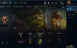 Conta FERRO 4 GUYS - League of Legends LOL