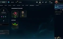 Conta FERRO 4 GUYS - League of Legends LOL